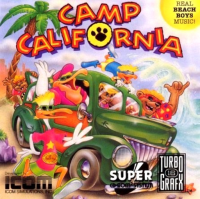 Camp California TurboGrafx CD US box art